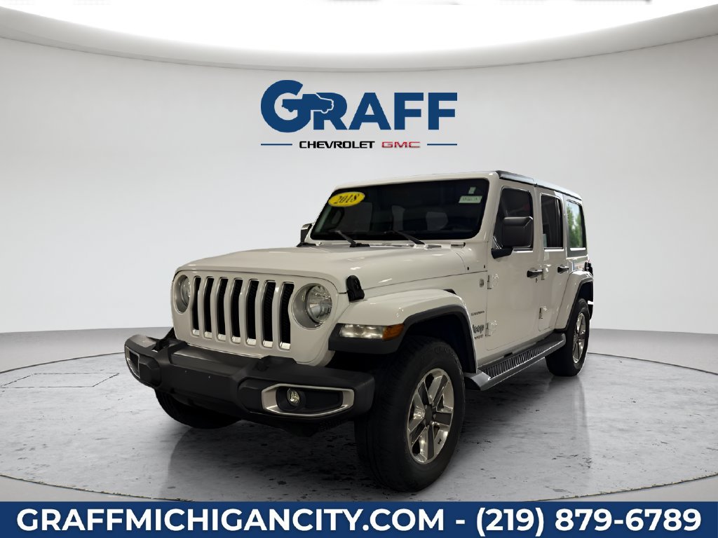 Used 2018 Jeep Wrangler Unlimited Sahara AWD/4WD image 1