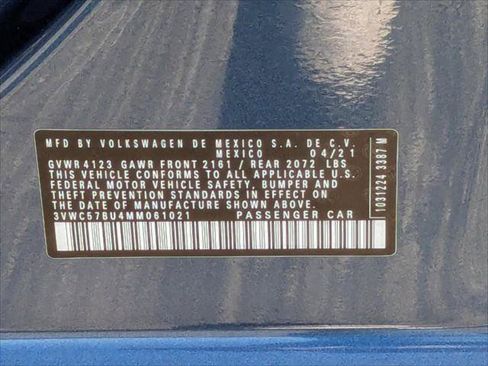 Used 2021 Volkswagen Jetta SE FWD image 25