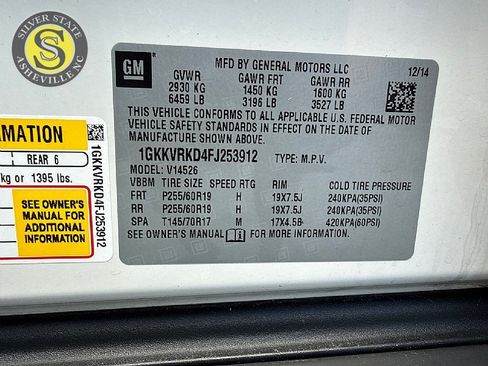 Used 2015 GMC Acadia SLT w/ Open Road Package AWD/4WD image 26