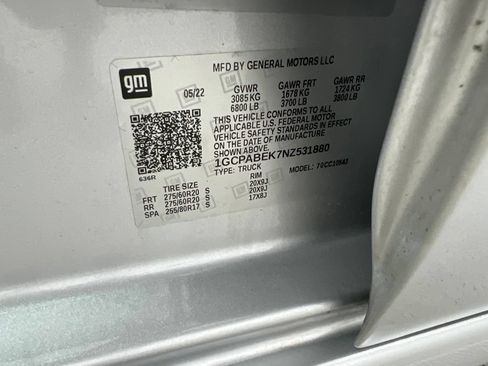 Used 2022 Chevrolet Silverado 1500 Custom RWD image 30