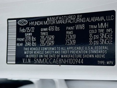 Used 2022 Hyundai Tucson SEL w/ Convenience + Premium Package AWD/4WD image 17