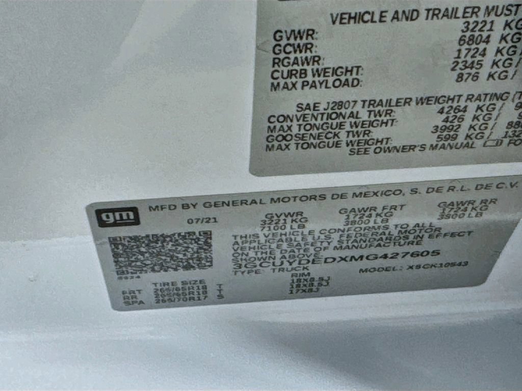 Used 2021 Chevrolet Silverado 1500 LT AWD/4WD image 43
