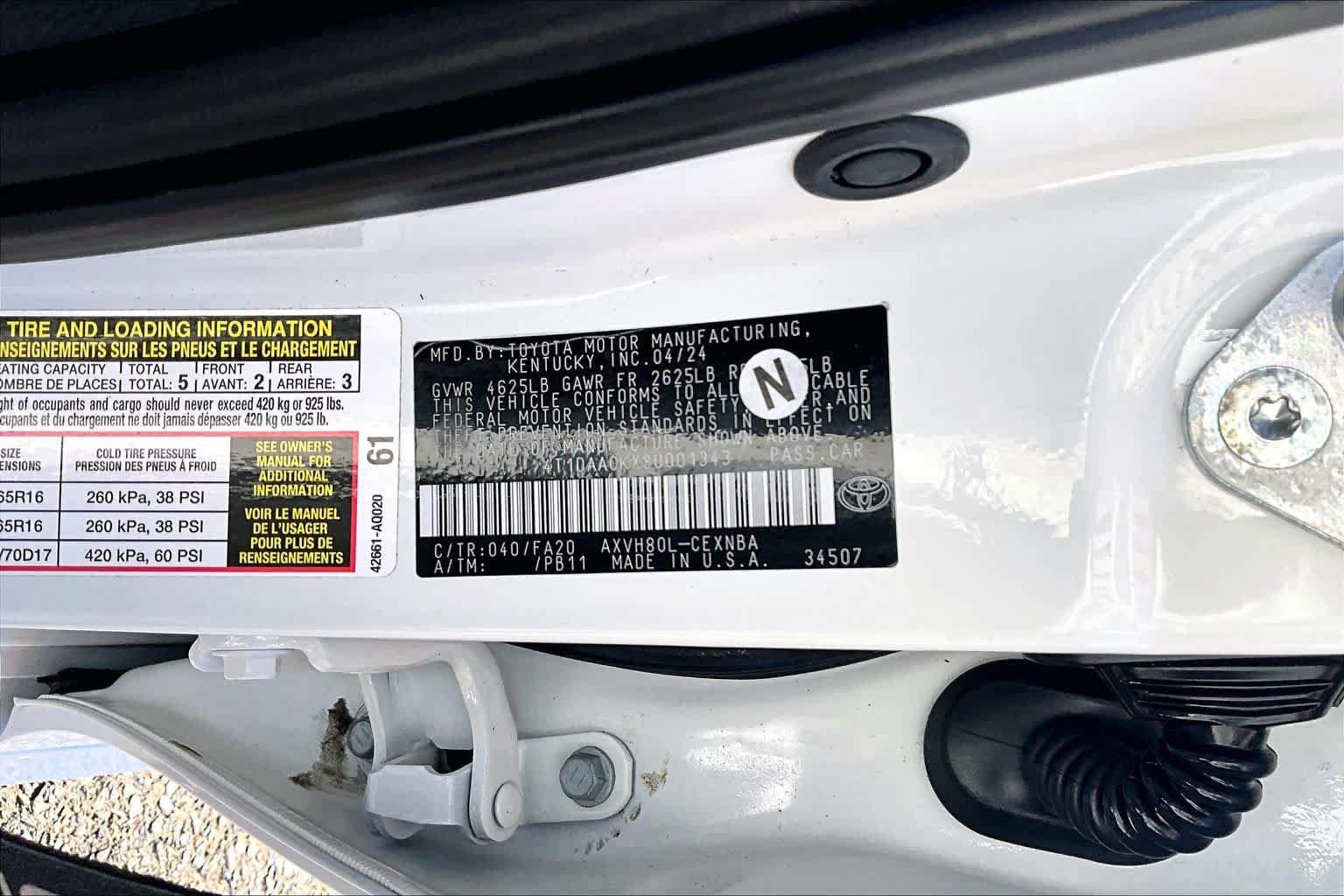 Certified 2025 Toyota Camry LE FWD image 36