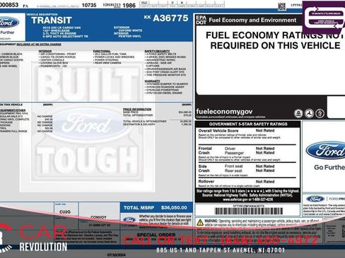 Used 2019 Ford Transit 250 130 Low Roof RWD image 11