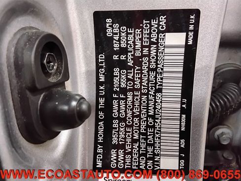 Used 2018 Honda Civic EX image 16