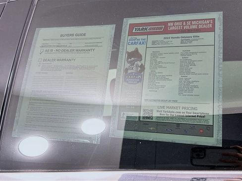 Used 2022 Honda Odyssey Elite image 13