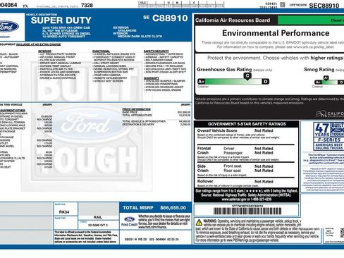 Used 2025 Ford F250 XL w/ FX4 Off-Road Package AWD/4WD image 4