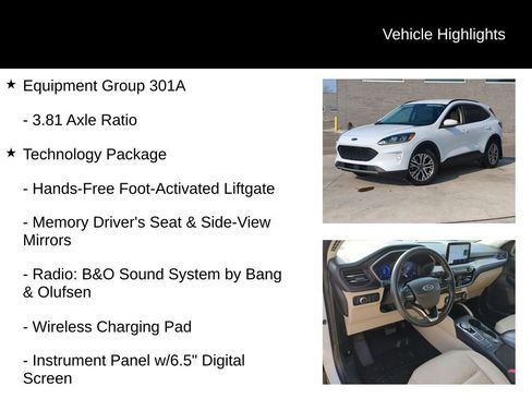 Used 2021 Ford Escape SEL w/ Technology Package image 6