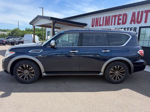 Used 2017 Nissan Armada Platinum w/ Captain Seat Package AWD/4WD image 13