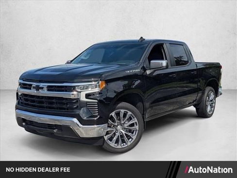 Used 2023 Chevrolet Silverado 1500 LT w/ LPO, Dark Essentials Package RWD image 1
