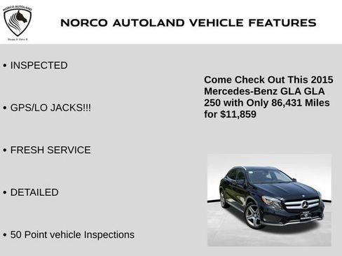 Used 2015 Mercedes-Benz GLA 250 4MATIC image 7