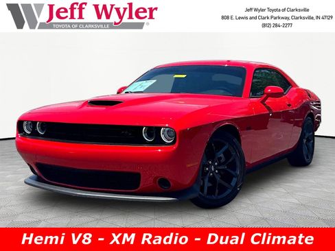 Used 2023 Dodge Challenger R/T w/ Blacktop Package RWD image 1