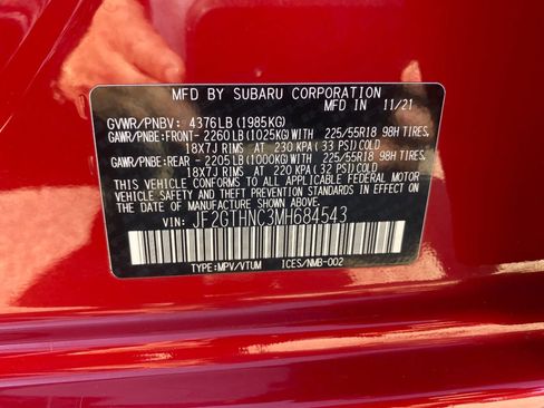 Used 2021 Subaru Crosstrek 2.5i Limited w/ Moonroof Package 2 image 48