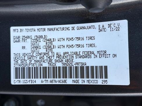 Certified 2023 Toyota Tacoma SR w/ SR Convenience Package image 27