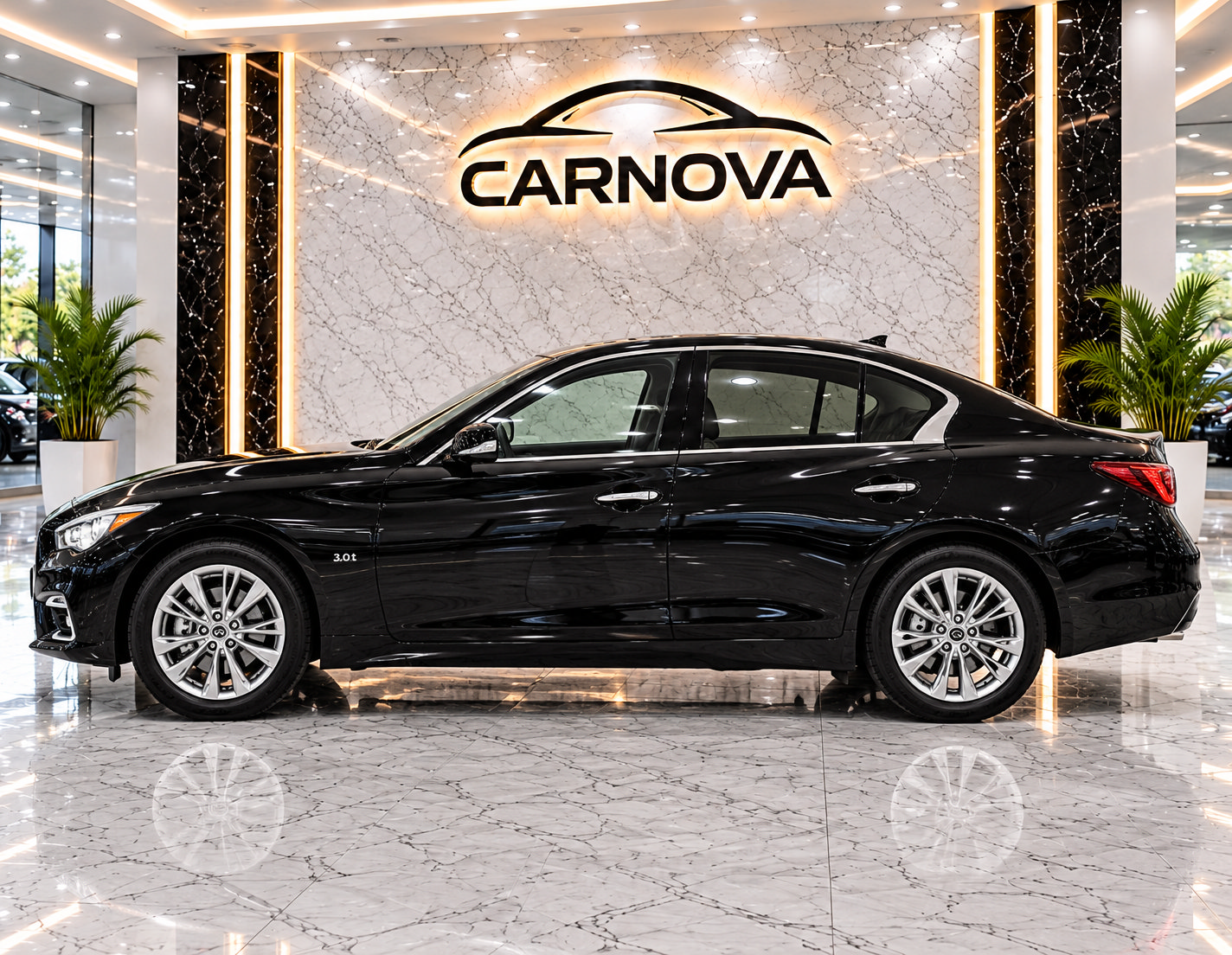 Used 2018 INFINITI Q50 Luxe RWD image 6