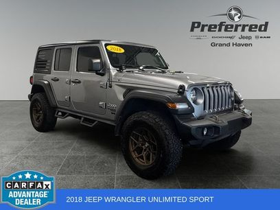 Used 2018 Jeep Wrangler Unlimited Sport S