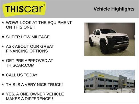 Used 2023 Chevrolet Colorado Trail Boss w/ Technology Package AWD/4WD image 10