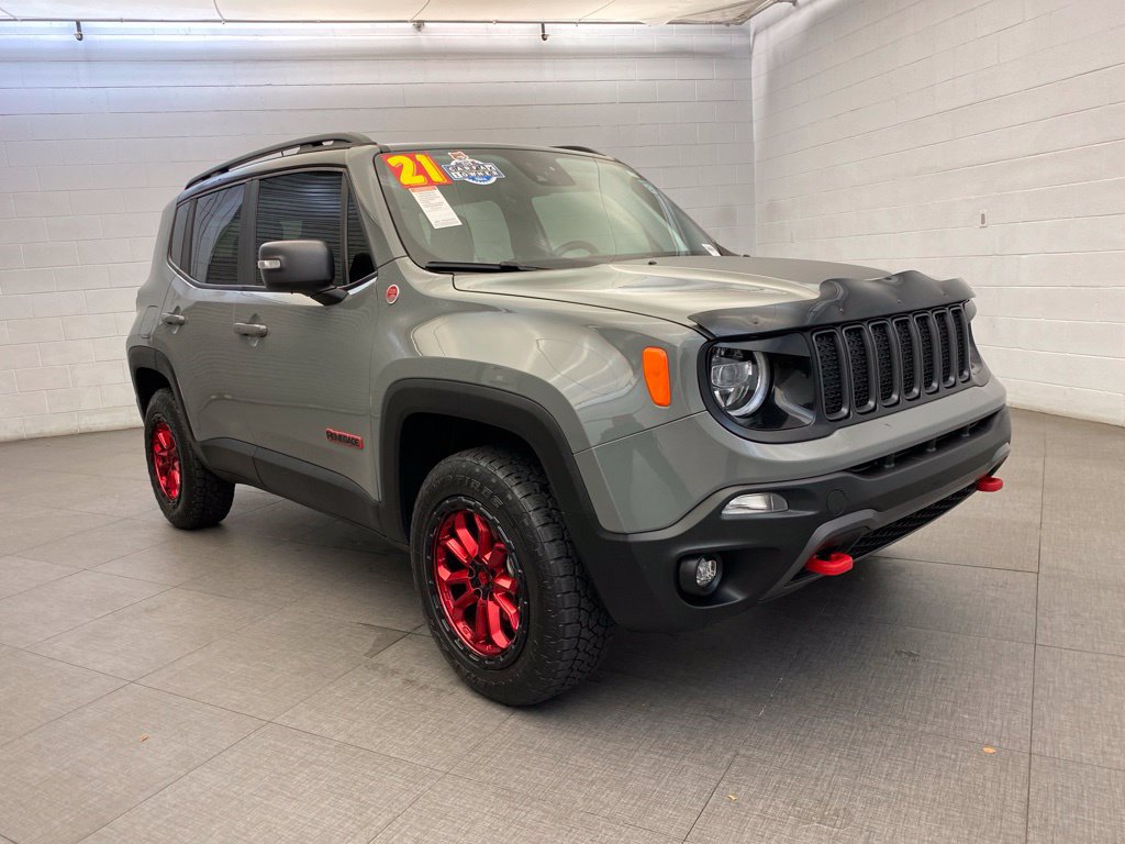Certified 2021 Jeep Renegade Trailhawk w/ Sun & Sound Group AWD/4WD image 4