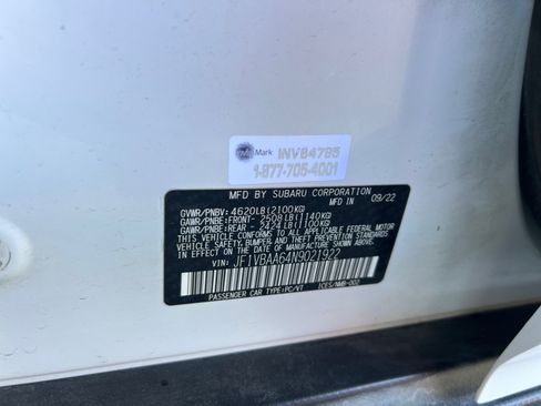 Used 2022 Subaru WRX image 21