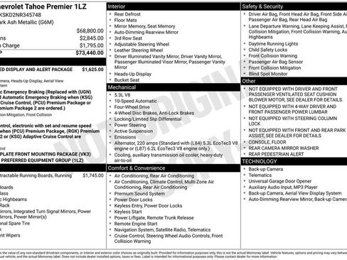 Used 2022 Chevrolet Tahoe Premier image 8