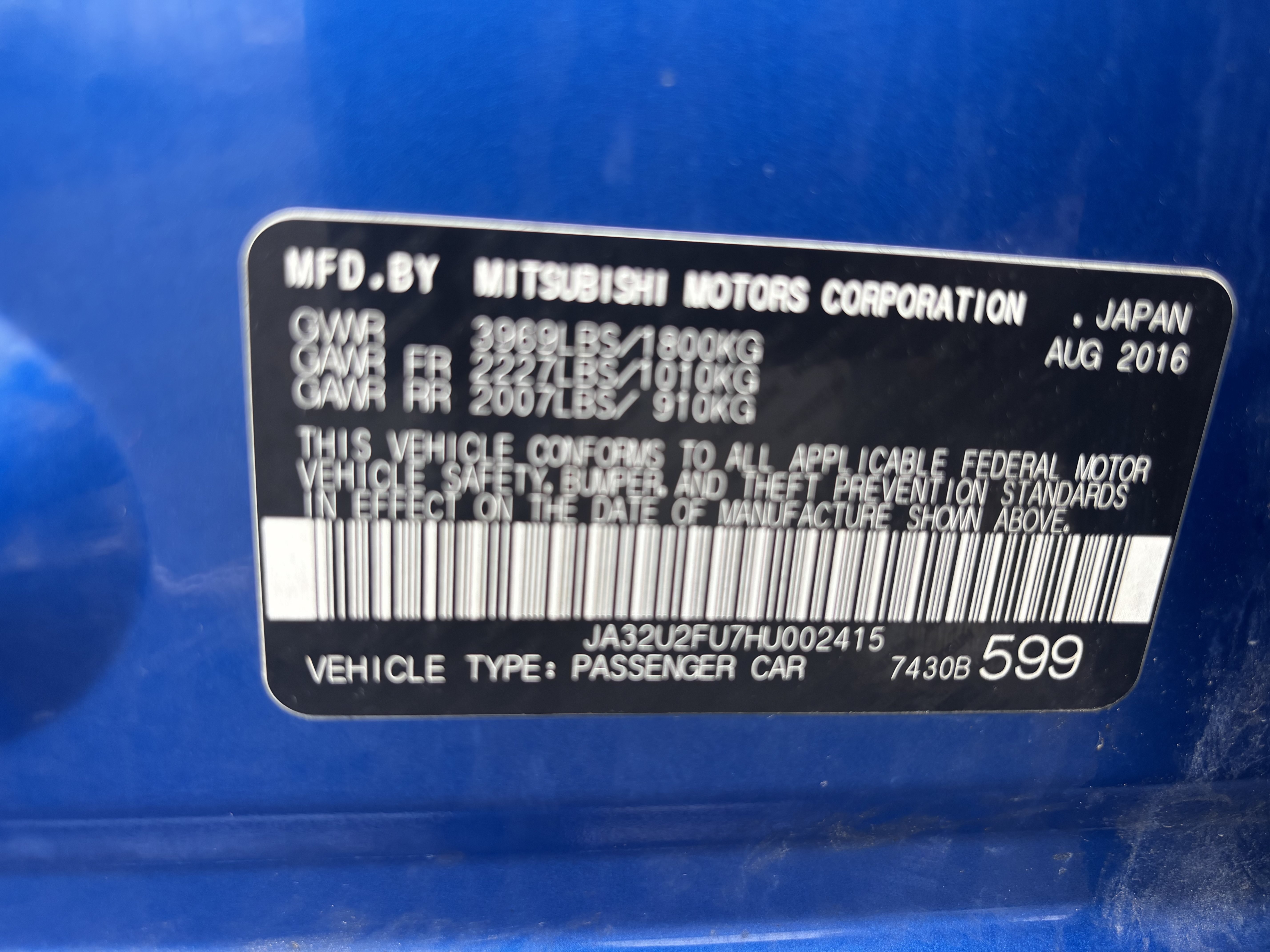 Used 2017 Mitsubishi Lancer ES FWD image 27