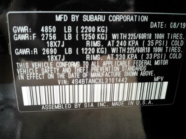 Used 2020 Subaru Outback Limited AWD/4WD image 49