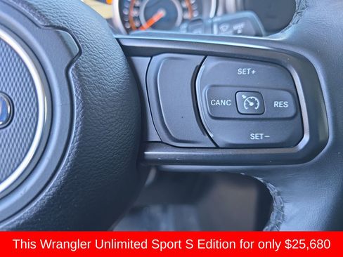 Used 2022 Jeep Wrangler Unlimited Sport image 24