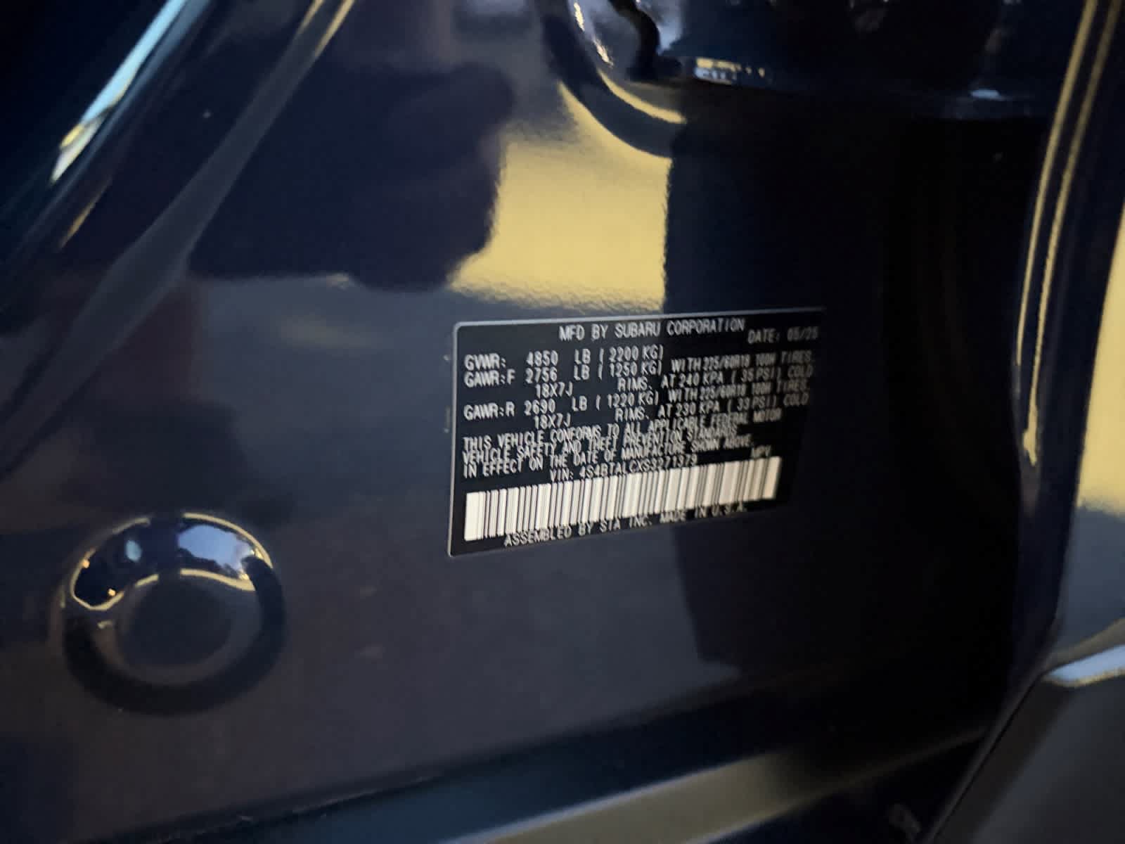 Certified 2025 Subaru Outback Onyx Edition AWD/4WD image 16