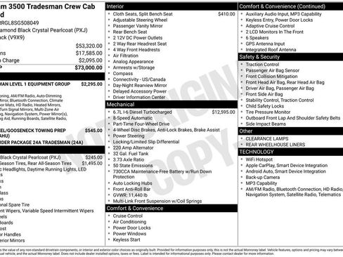 Used 2025 RAM 3500 Tradesman AWD/4WD image 30