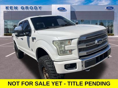 Used 2015 Ford F150 Platinum w/ Equipment Group 701A Luxury