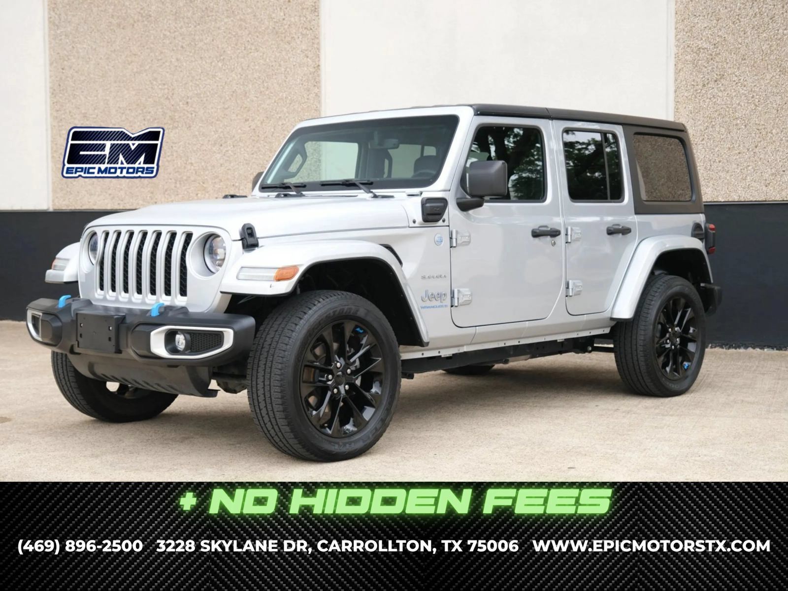 Used 2023 Jeep Wrangler Unlimited Sahara AWD/4WD image 1