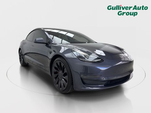 Used 2021 Tesla Model 3 Performance AWD/4WD image 13