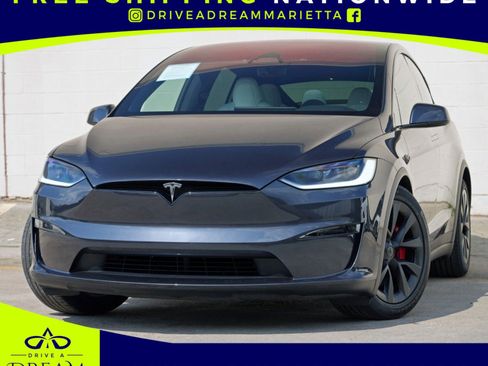 Used 2025 Tesla Model X Plaid AWD/4WD image 1