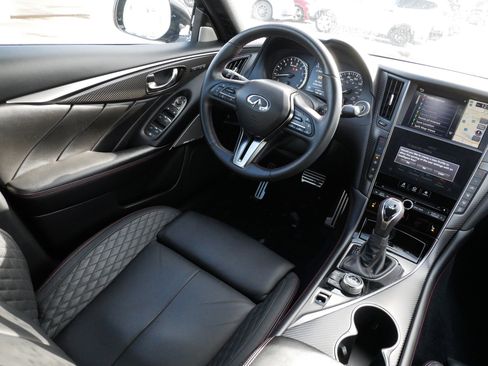 Used 2023 INFINITI Q50 Red Sport 400 w/ Carbon Fiber Package image 9