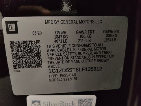 Used 2020 Chevrolet Malibu LT FWD image 33