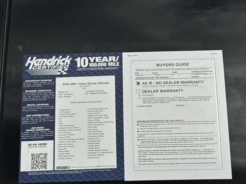 Used 2026 GMC Yukon Denali Ultimate w/ LPO, Floor Liner Package image 43