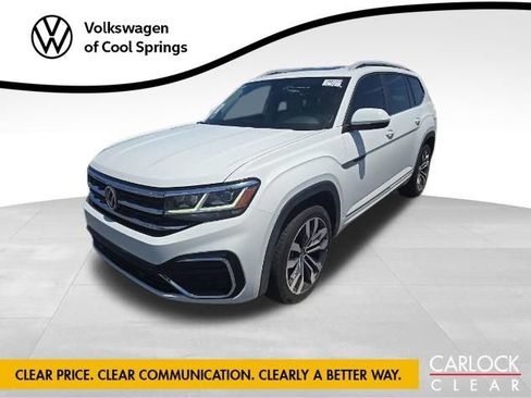Used 2021 Volkswagen Atlas SEL R-Line FWD image 1