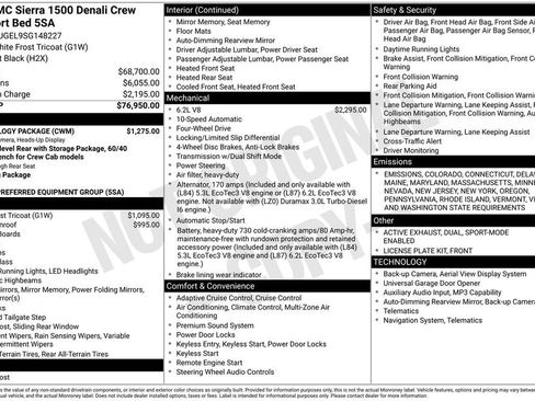 New 2025 GMC Sierra 1500 Denali w/ Technology Package image 25