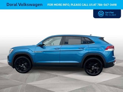 Certified 2024 Volkswagen Atlas Cross Sport SE w/ Black Wheel Package FWD image 5