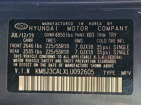 Used 2020 Hyundai Tucson Limited AWD/4WD image 33