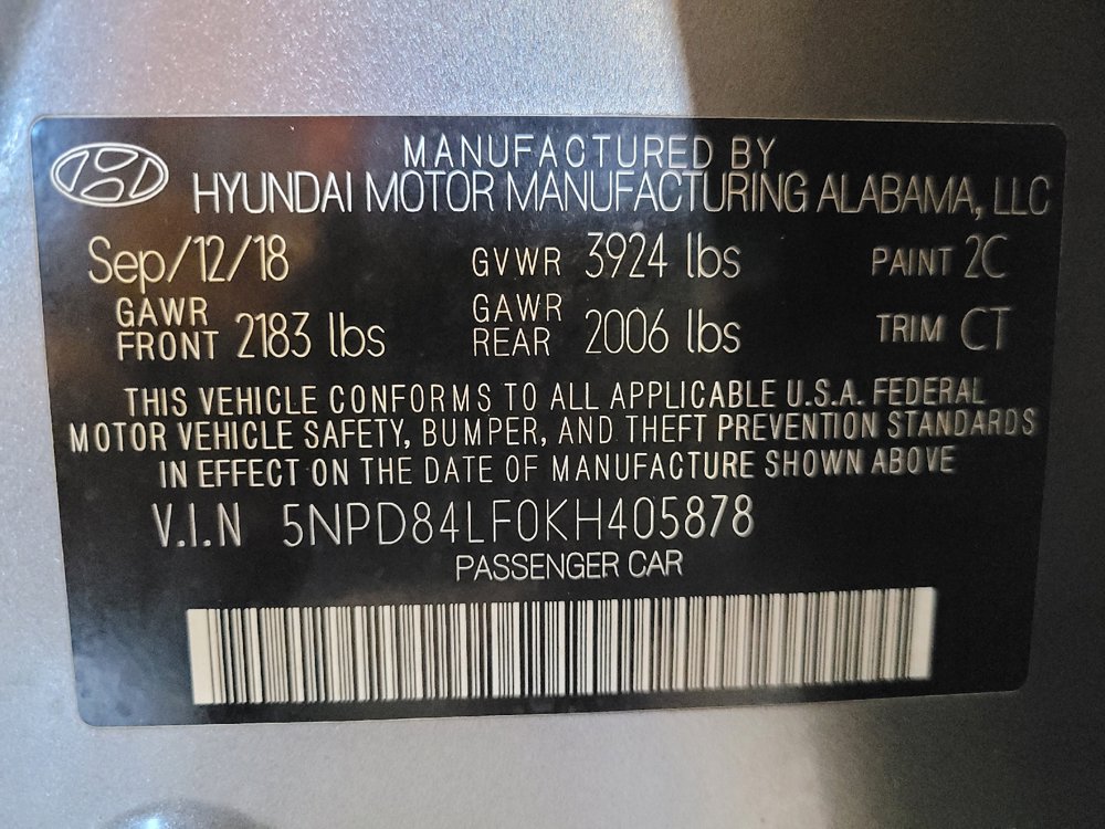 Used 2019 Hyundai Elantra SEL w/ Cargo Package FWD image 33