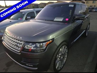 Used 2017 Land Rover Range Rover HSE