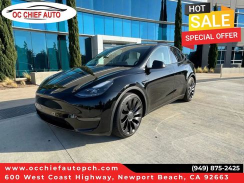 Used 2023 Tesla Model Y Performance AWD/4WD image 1