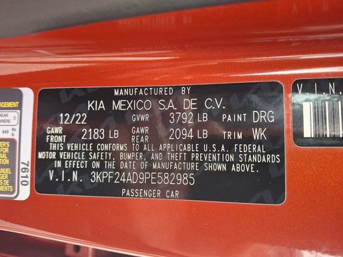 Used 2023 Kia Forte LXS FWD image 25