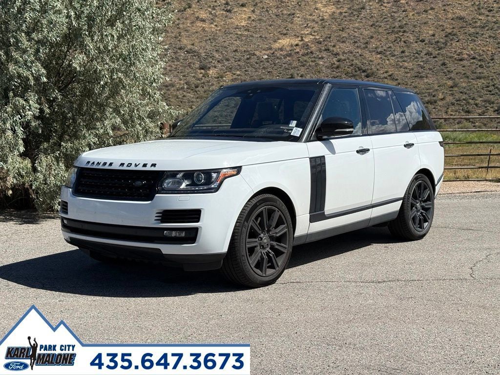 Used 2017 Land Rover Range Rover Supercharged AWD/4WD image 1
