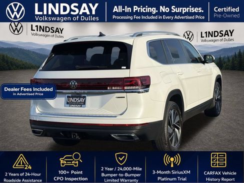Used 2024 Volkswagen Atlas SEL AWD/4WD image 8