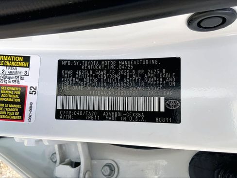 Certified 2025 Toyota Camry SE w/ Multimedia Upgrade Package FWD image 36