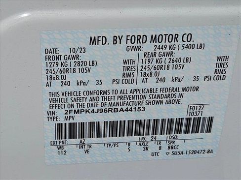 Used 2024 Ford Edge SEL w/ Convenience Package image 21