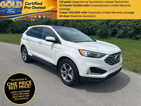 Certified 2022 Ford Edge SEL w/ Convenience Package AWD/4WD image 1