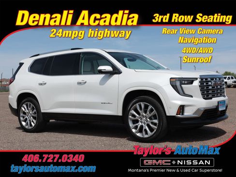 Used 2025 GMC Acadia Denali w/ Super Cruise Package AWD/4WD image 1